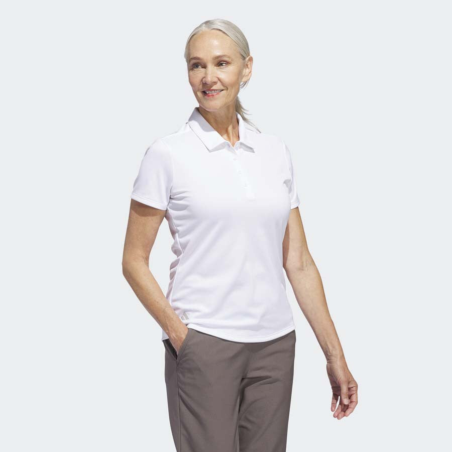 Women's Adidas Performance Polo | COLLEGIATE RED