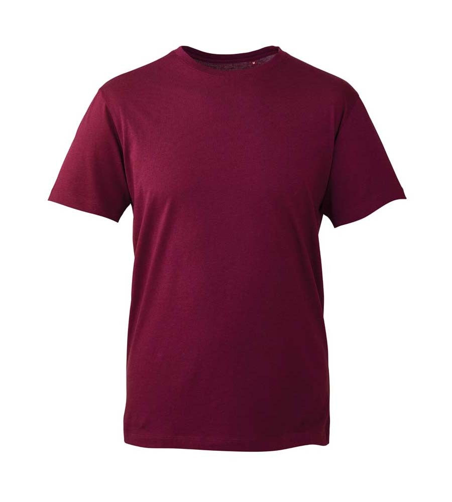Organic Fashion T-Shirt | BURGUNDY