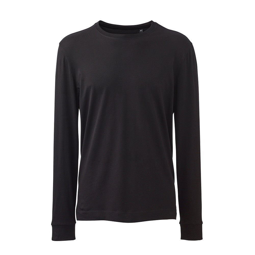 Organic Long Sleeve T-Shirt | BLACK