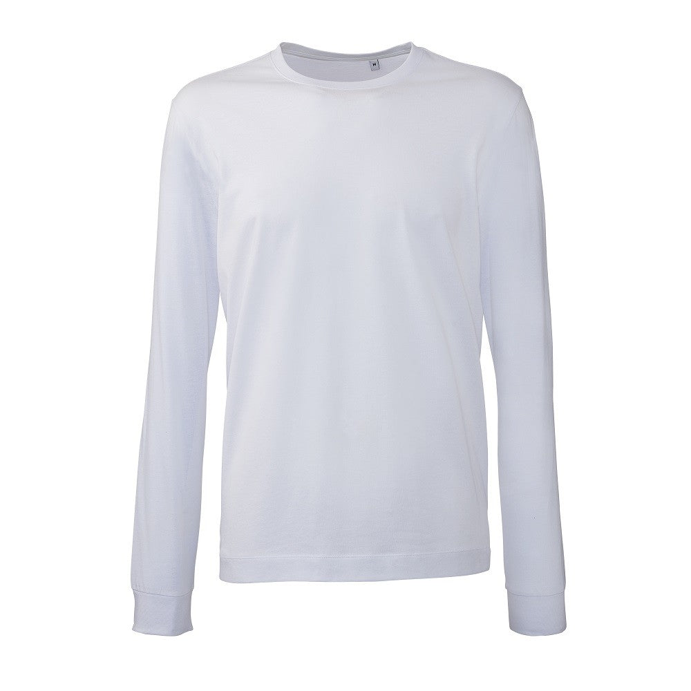 Organic Long Sleeve T-Shirt | WHITE