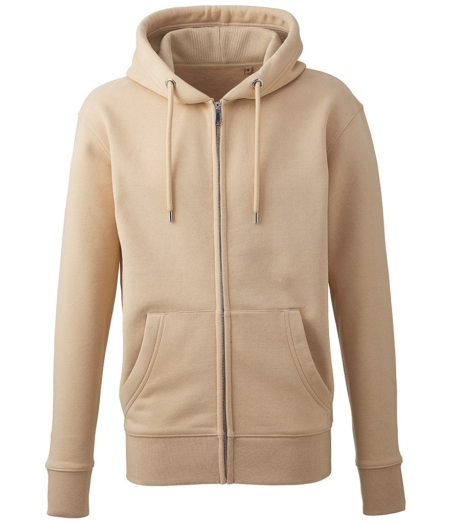 Unisex Organic Full-Zip Hoodie | DESERT SAND