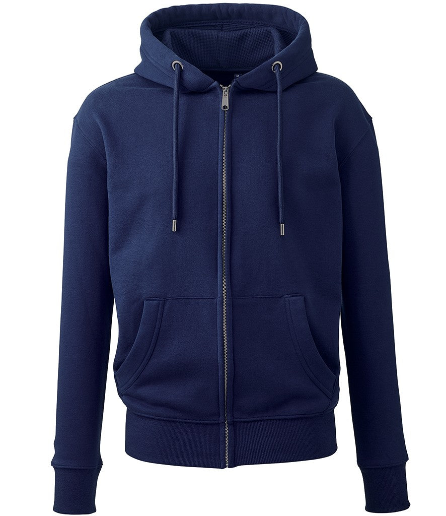 Unisex Organic Full-Zip Hoodie | OXFORD NAVY
