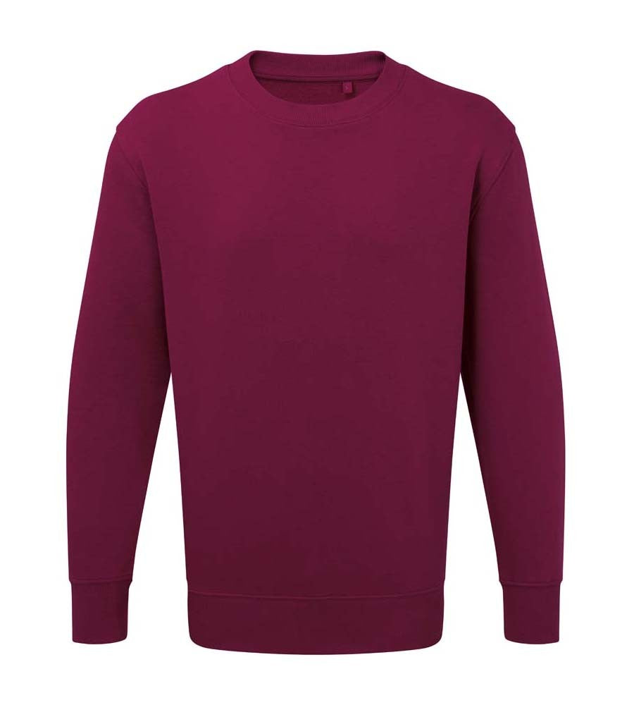 Organic Anthem Sweatshirt | BURGUNDY