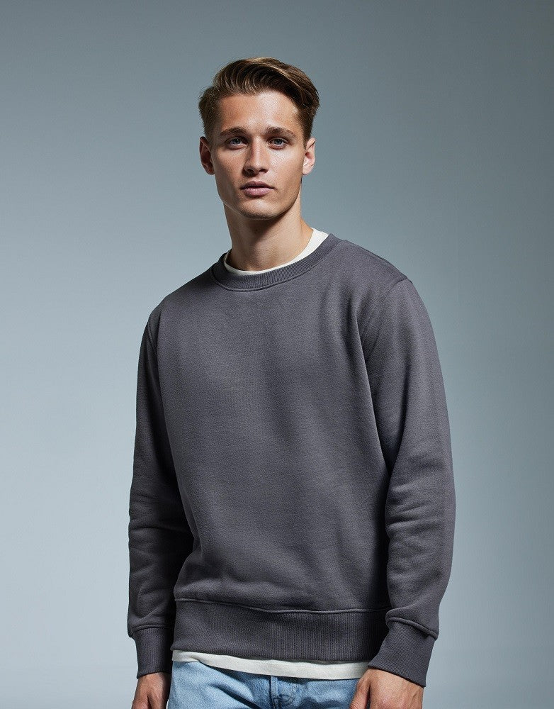 Organic Anthem Sweatshirt | GREY MARL