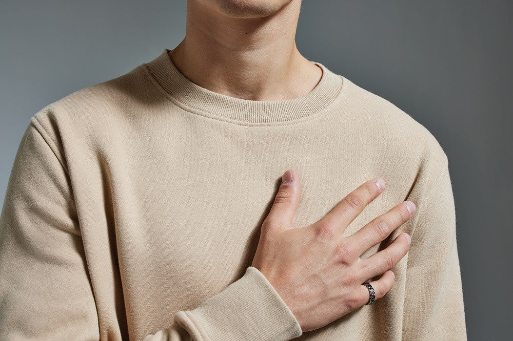 Organic Anthem Sweatshirt | BLACK