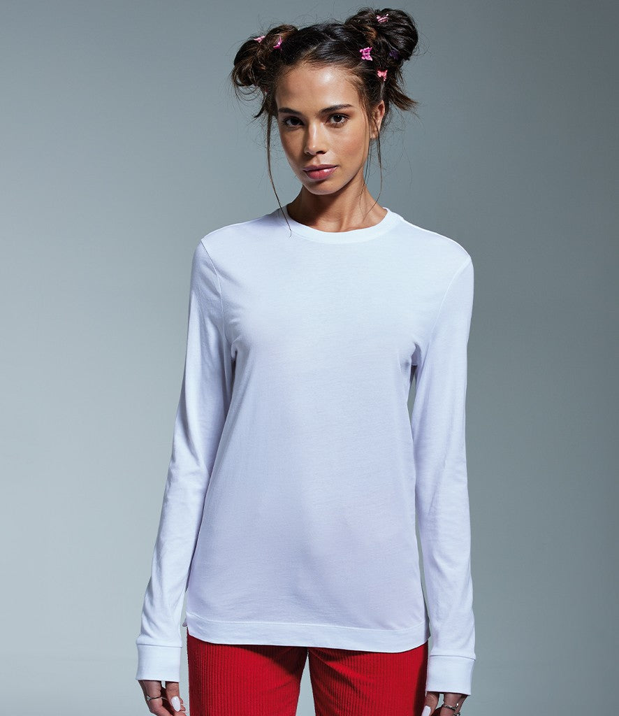 Organic Long Sleeve T-Shirt | GREY MARL