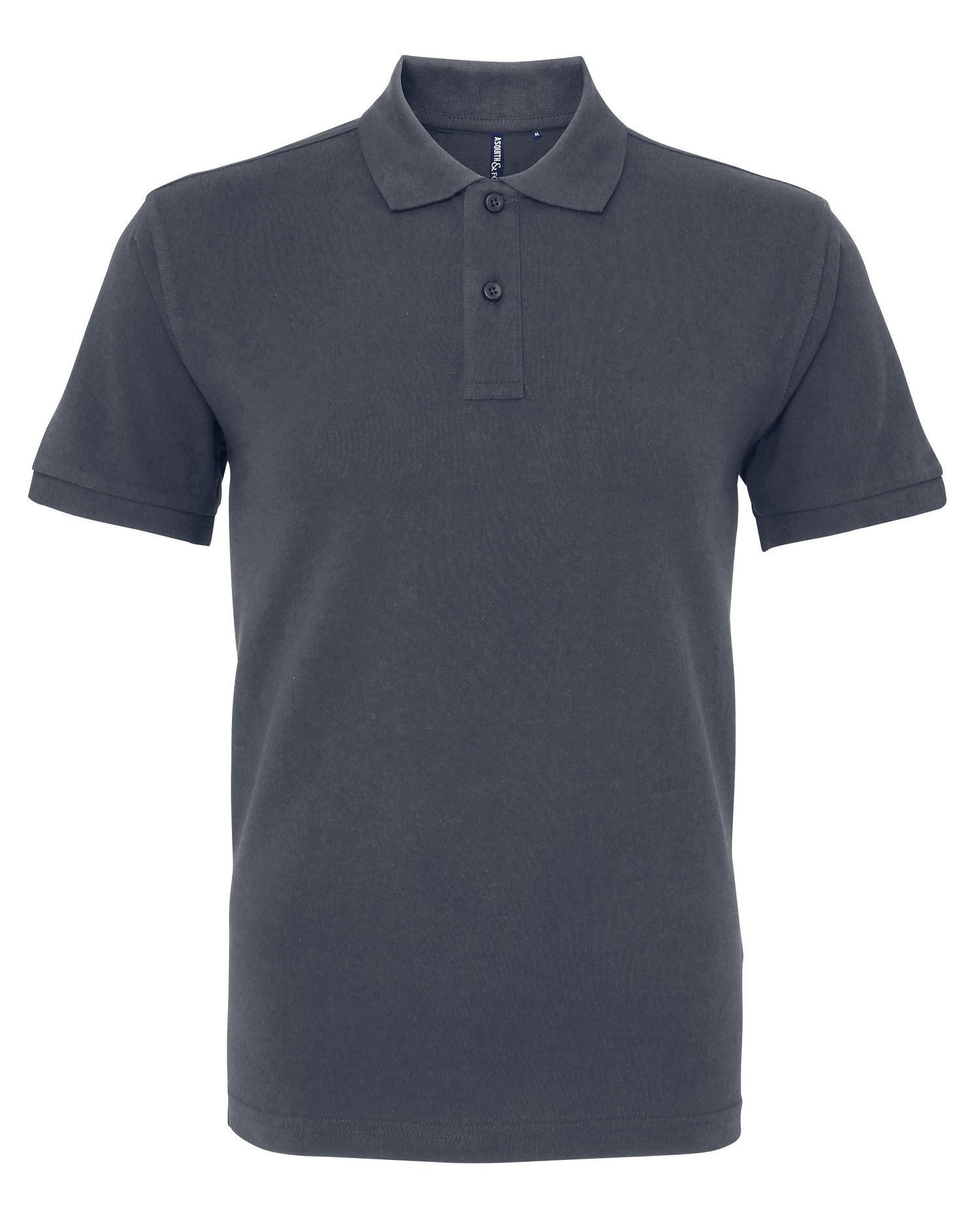 Men's Organic Polo | GRAPHITE