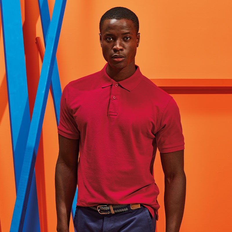 Men's Organic Polo | WHITE