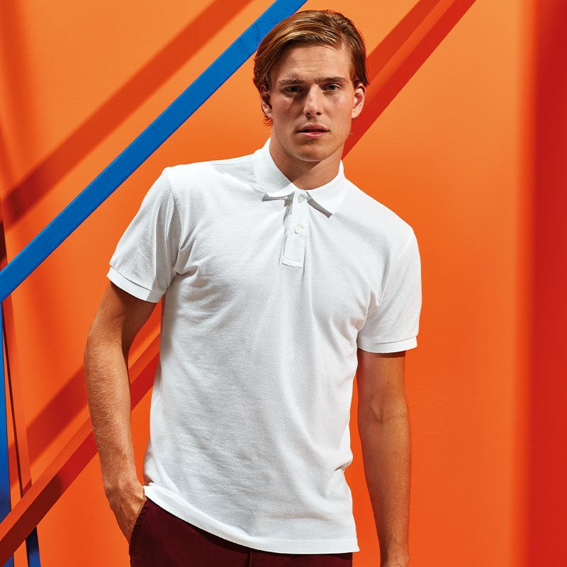 Men's Organic Polo | CHERRY RED