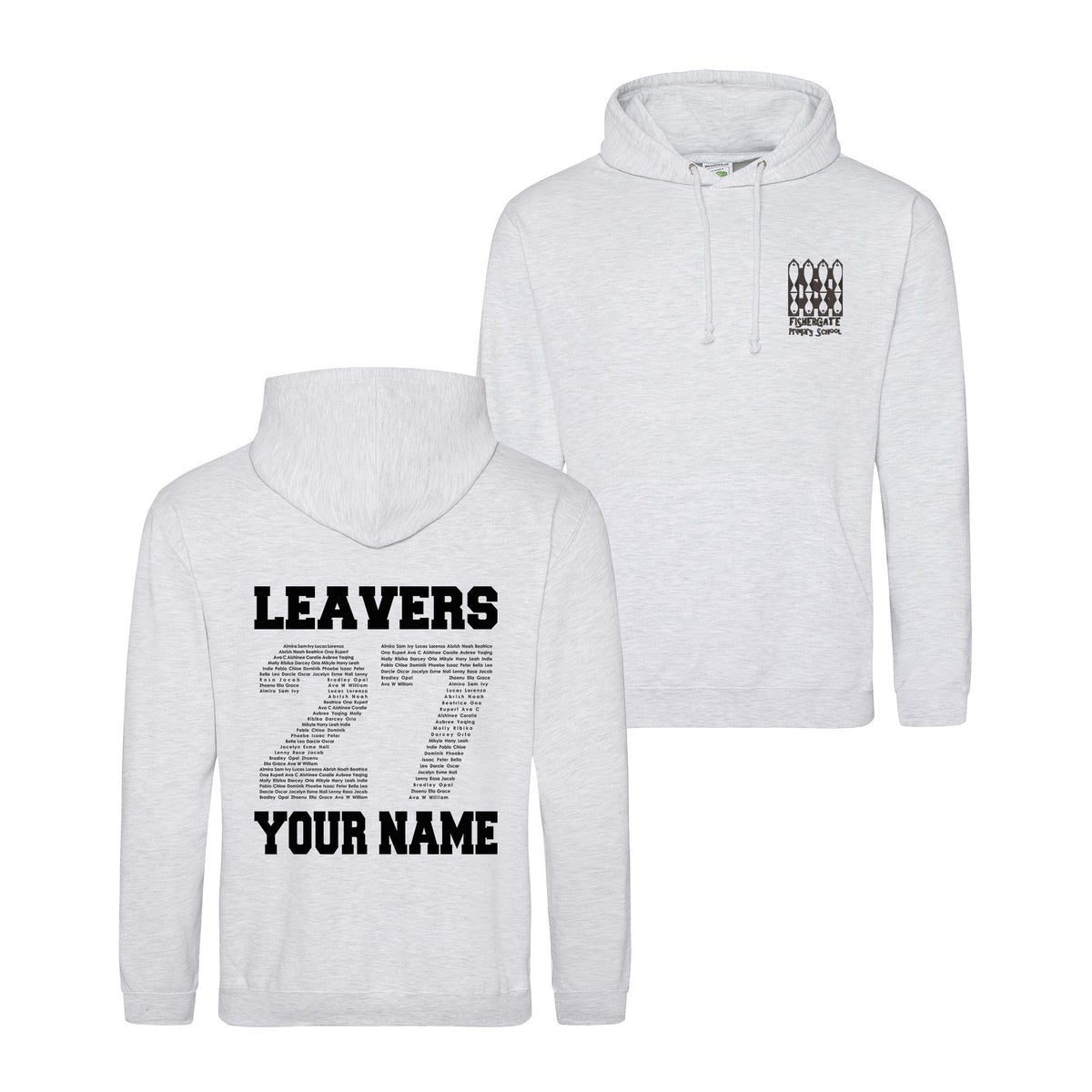 Fishergate School Leavers Hoodie (with Name) | ASH