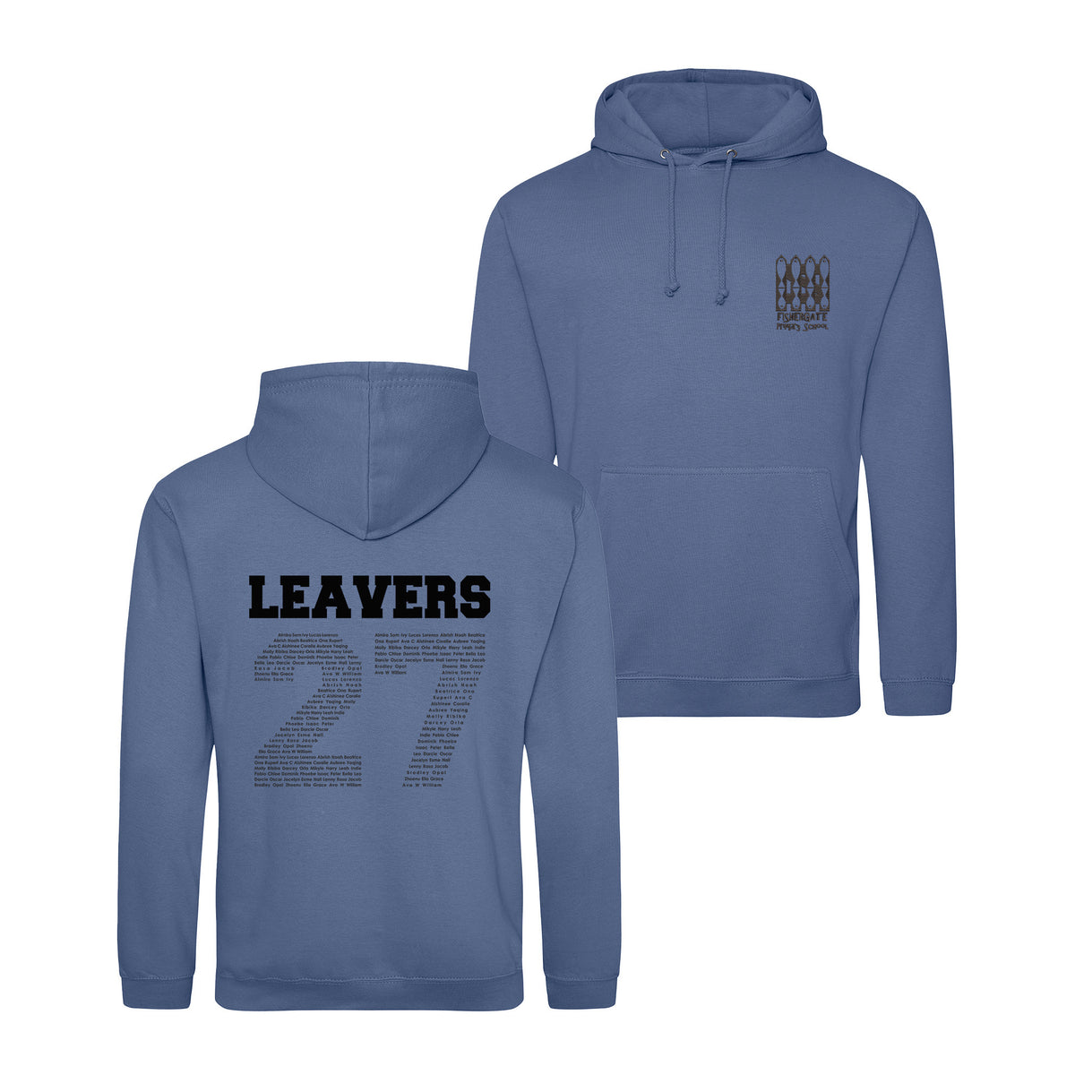 Fishergate School Leavers Hoodie | ATLANTIC BLUE