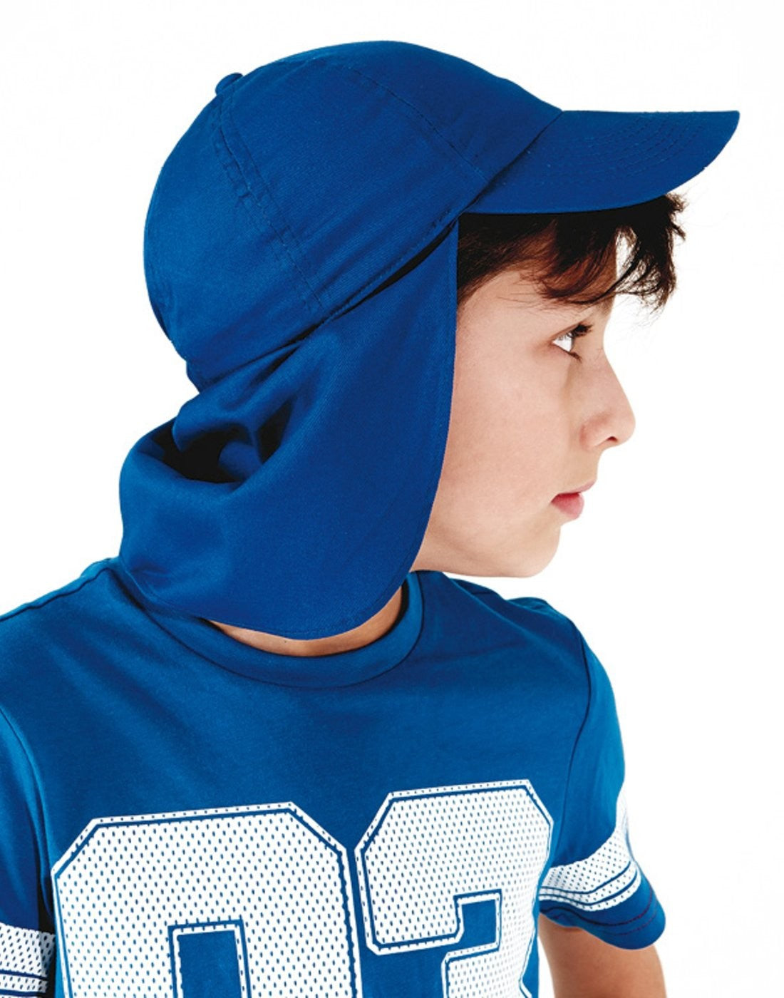 Junior Legionnaire Style Cap | YELLOW