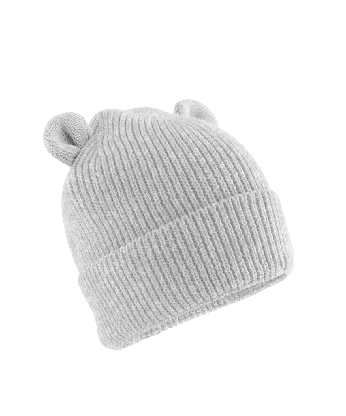 Organic Beanie Bear Beanie | CLOUD GREY