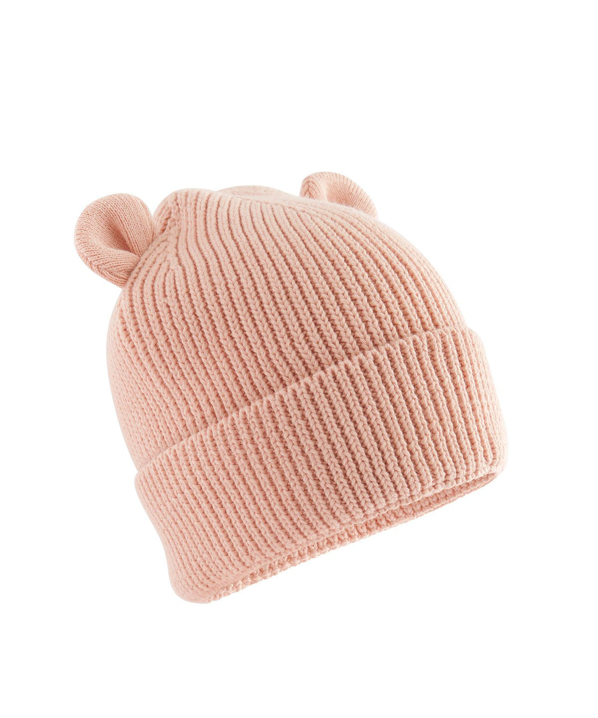Organic Beanie Bear Beanie | PEACH