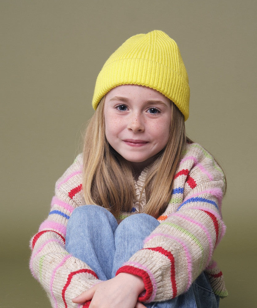 Kids Fashion Beanie | LEMON