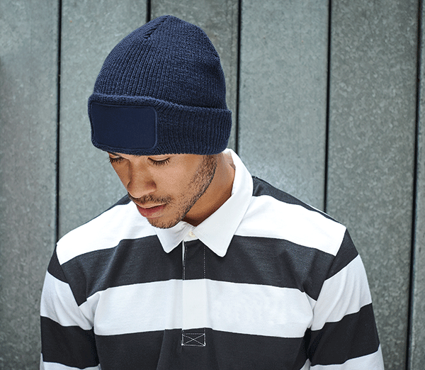 Thinsulate Printers Beanie | FLUORESCENT ORANGE