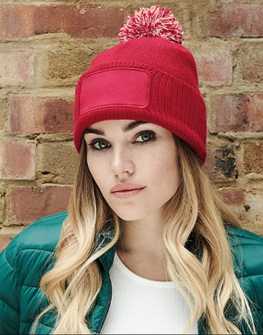 Snowstar Printers Beanie | BRIGHT ROYAL/OFF WHITE