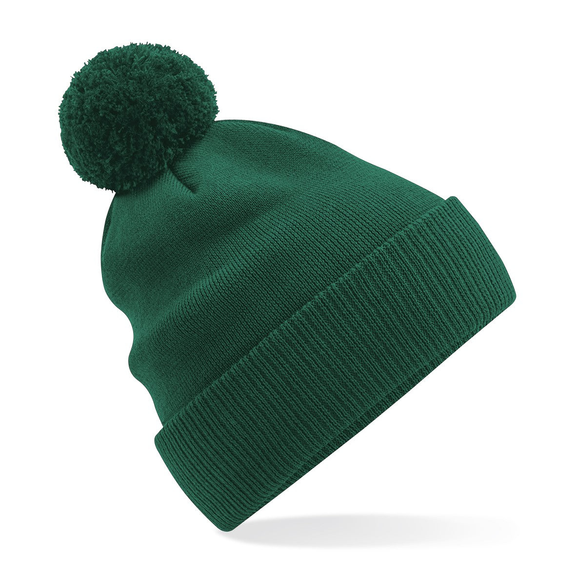Organic Cotton Snowstar Beanie | BOTTLE GREEN