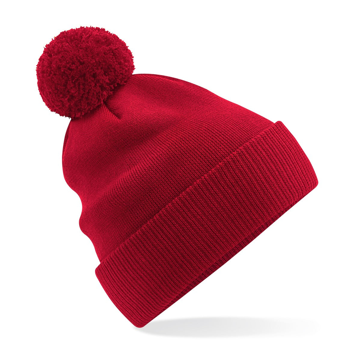 Organic Cotton Snowstar Beanie | CLASSIC RED