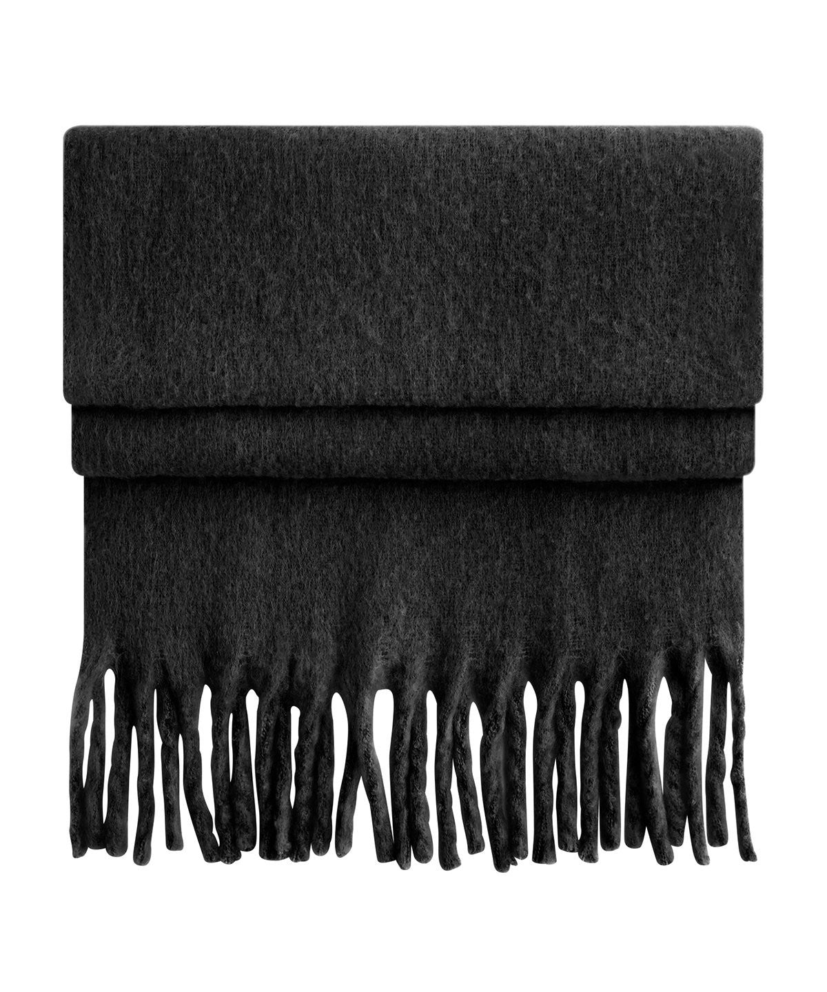 Fluffy Scarf | BLACK