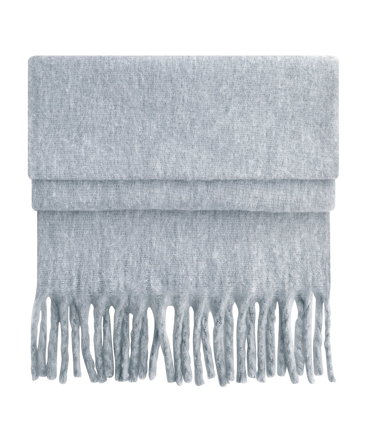 Fluffy Scarf | HEATHER GREY