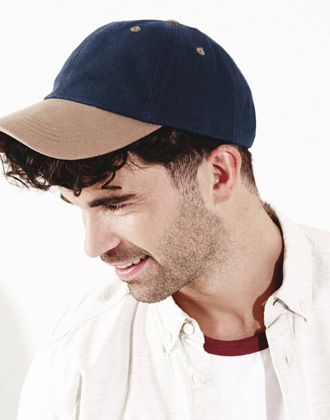 Low Profile Heavy Brushed Cotton Cap | WHITE