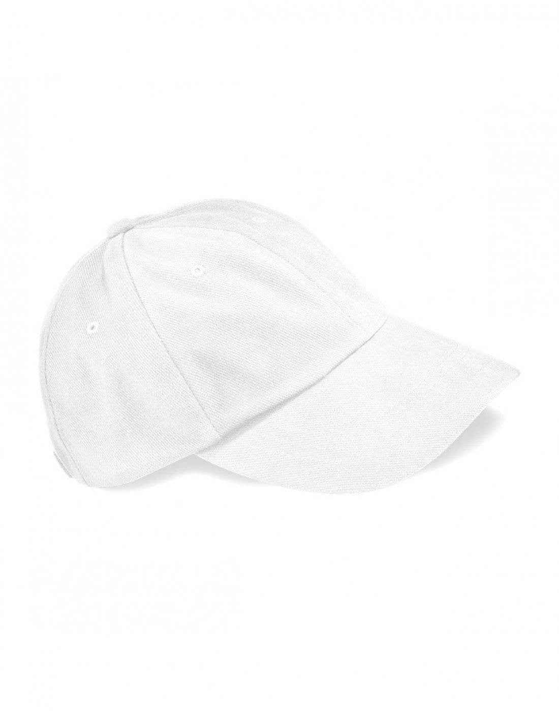 Low Profile Heavy Brushed Cotton Cap | WHITE