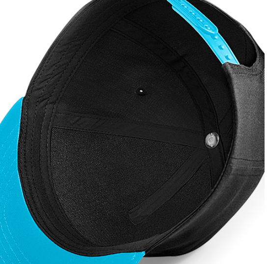 Youth Snapback | BLACK/SURF BLUE
