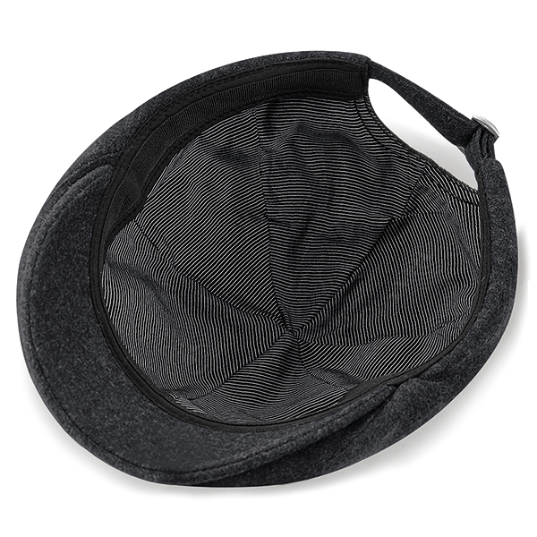 Melton Wool Ivy Cap | CHARCOAL MARL