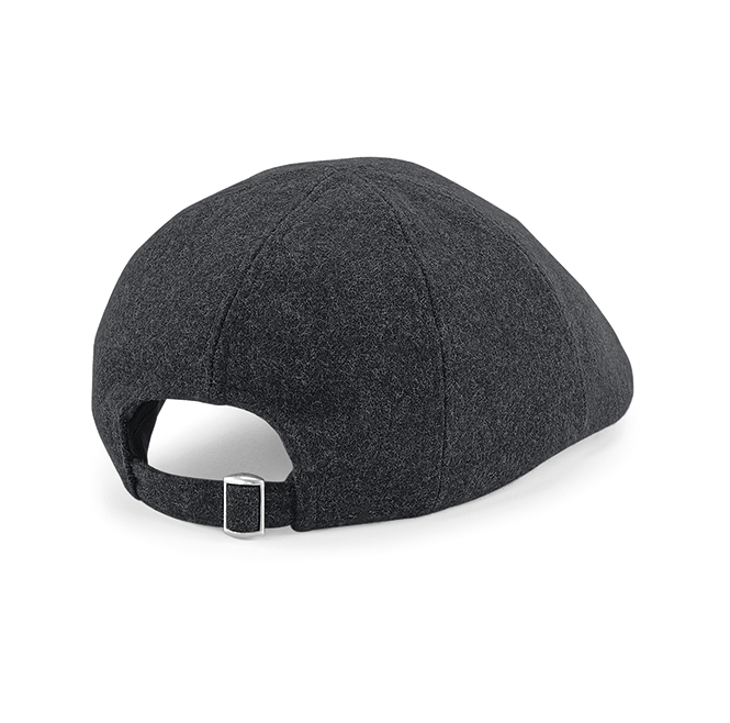 Melton Wool Ivy Cap | CHARCOAL MARL