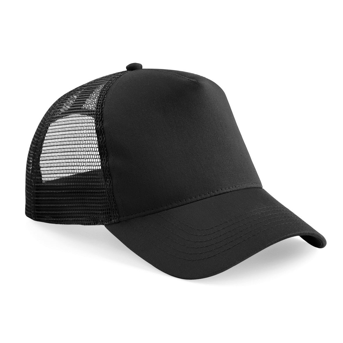 Junior Snapback Trucker | BLACK/BLACK