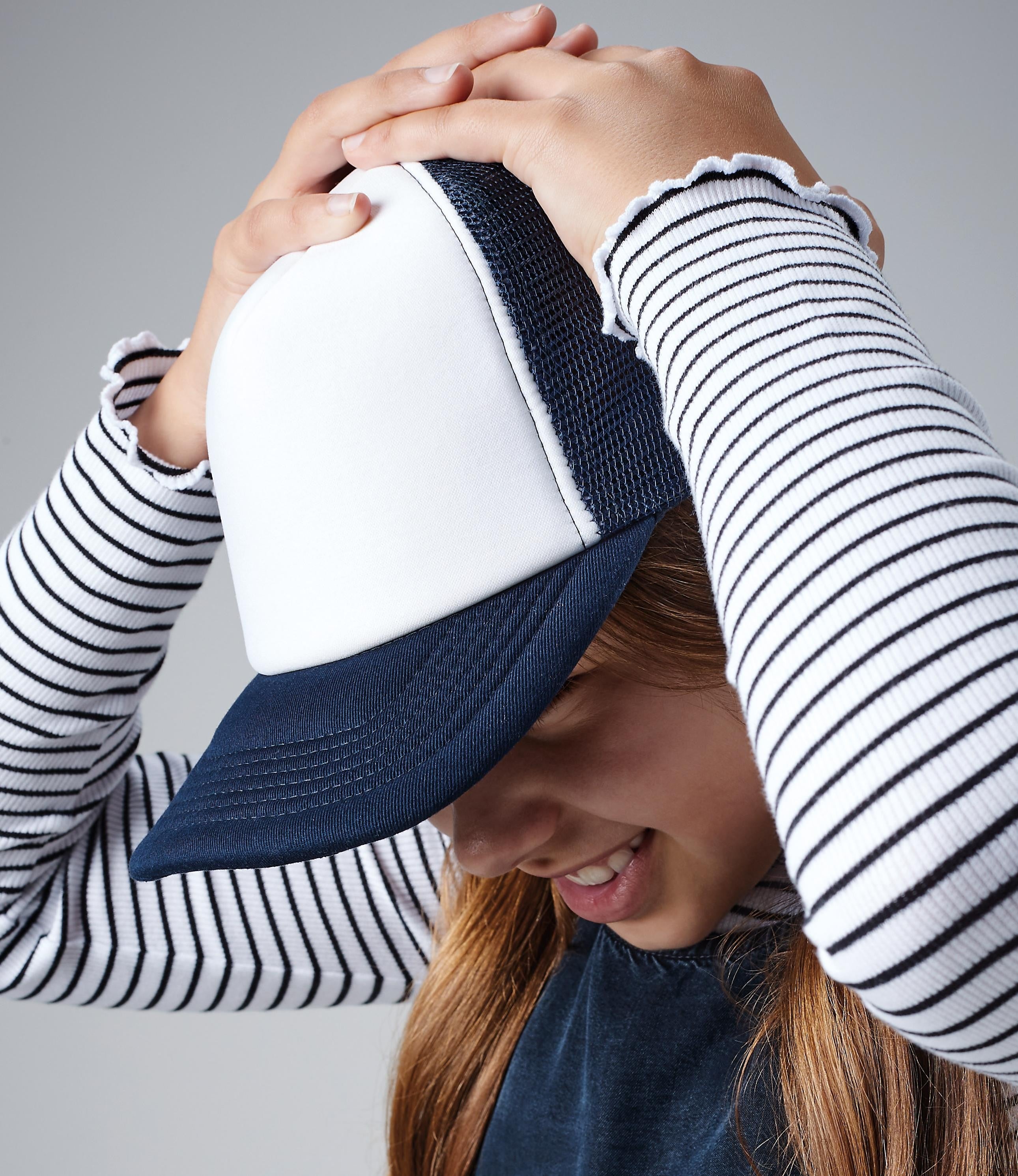 Junior Snapback Trucker | CLASSIC RED/WHITE