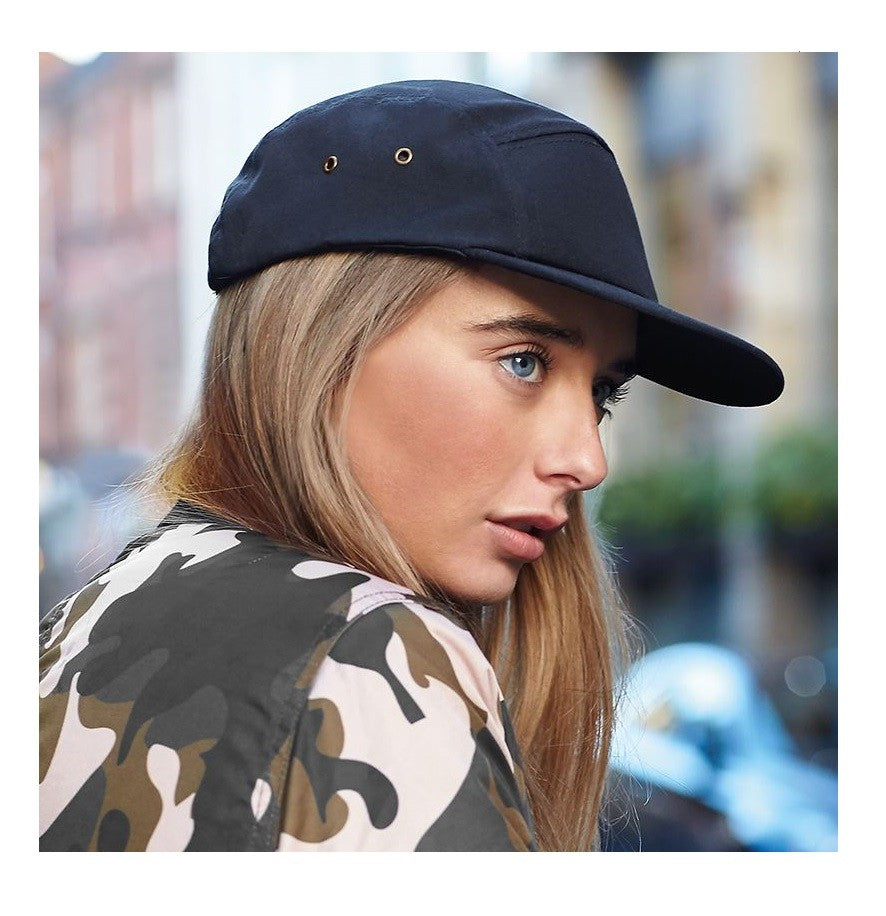Canvas 5 Panel Cap | NAVY