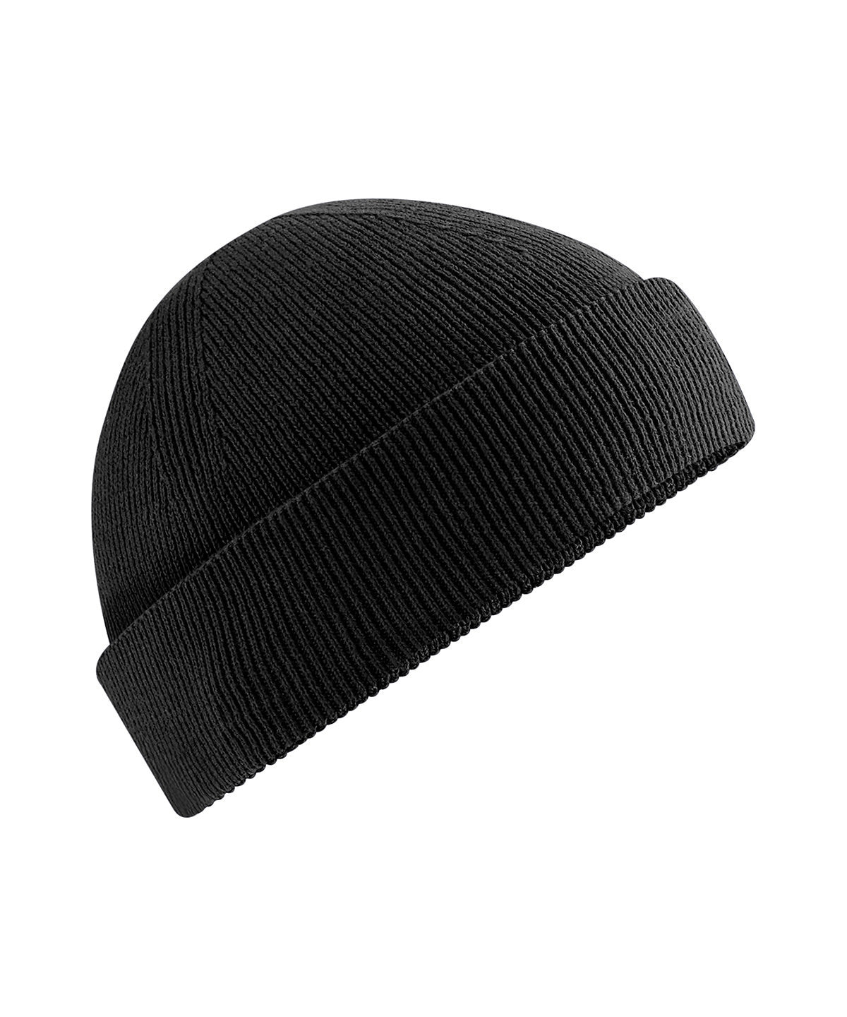 Organic Cotton Fishman Beanie | BLACK