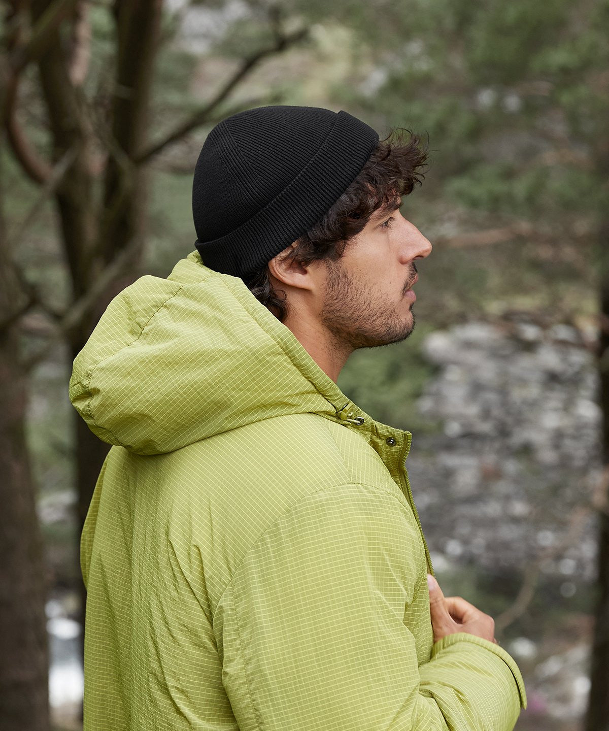 Organic Cotton Fishman Beanie | ALMOND