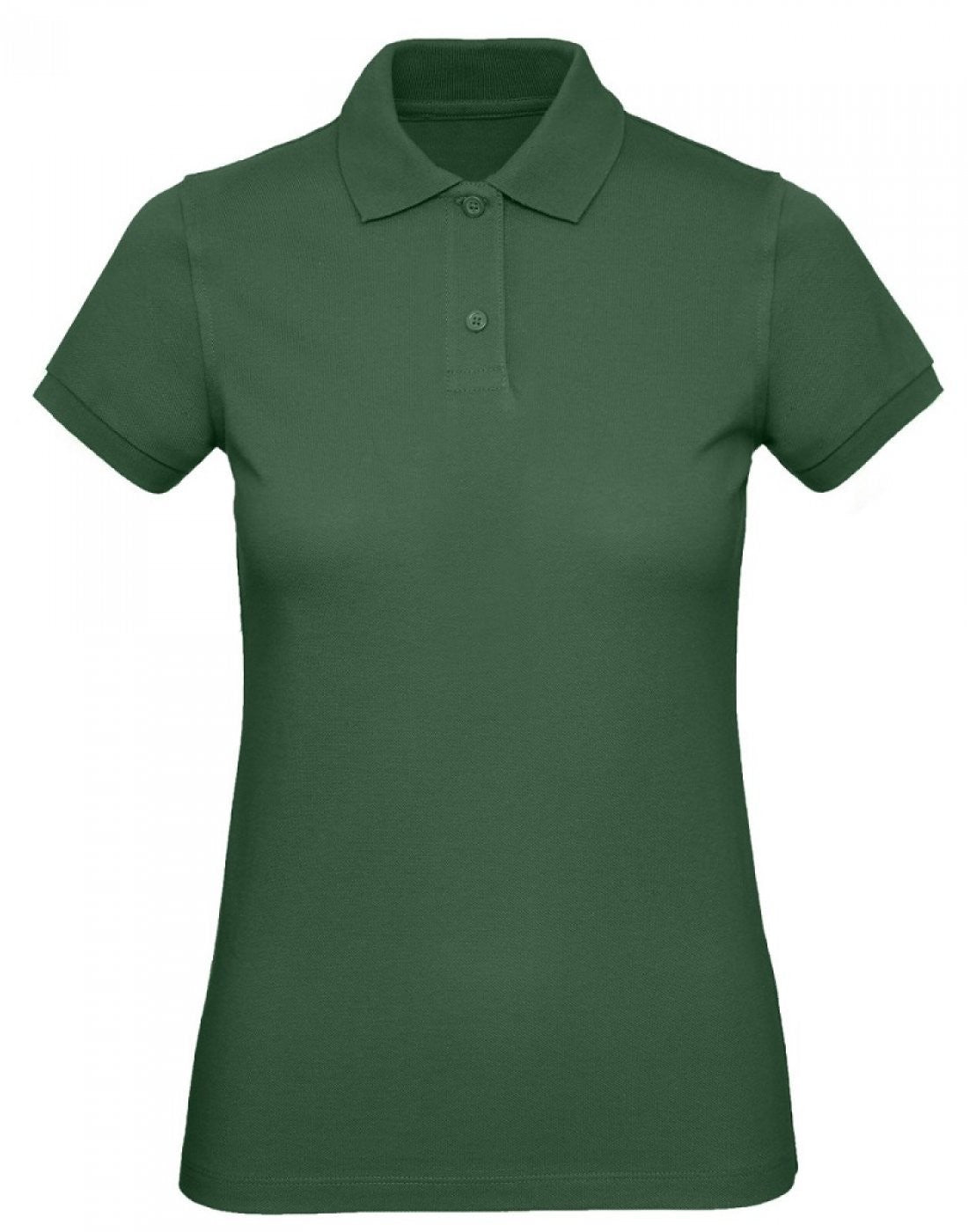 Ladies Inspire Organic Polo | BOTTLE GREEN