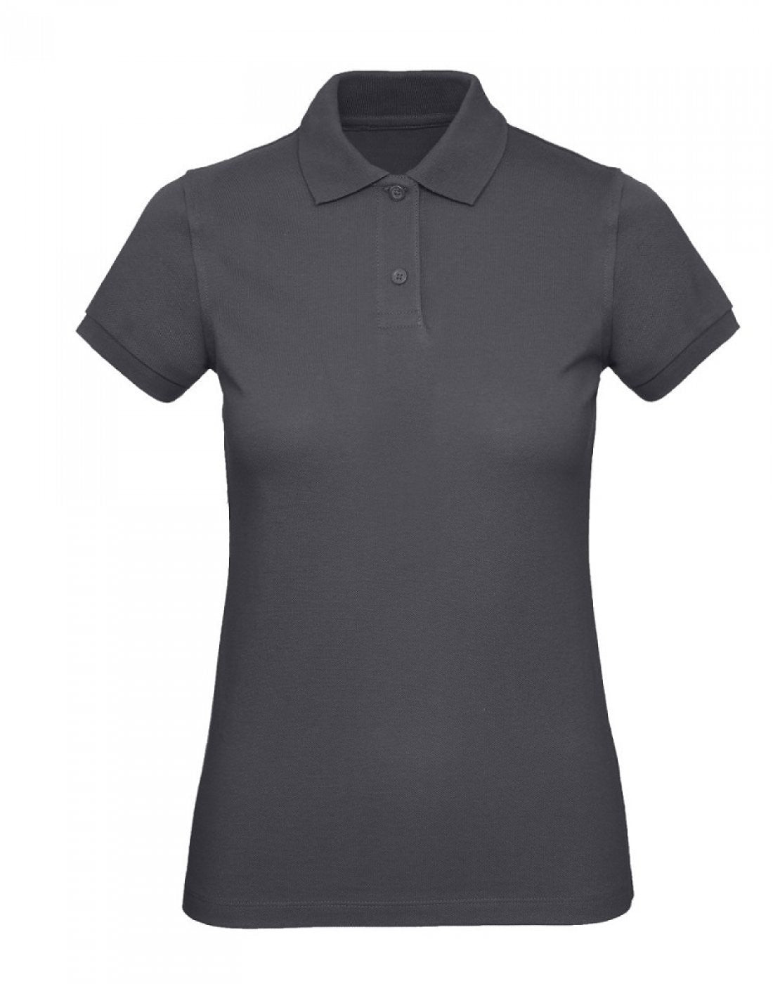 Ladies Inspire Organic Polo | DARK GREY