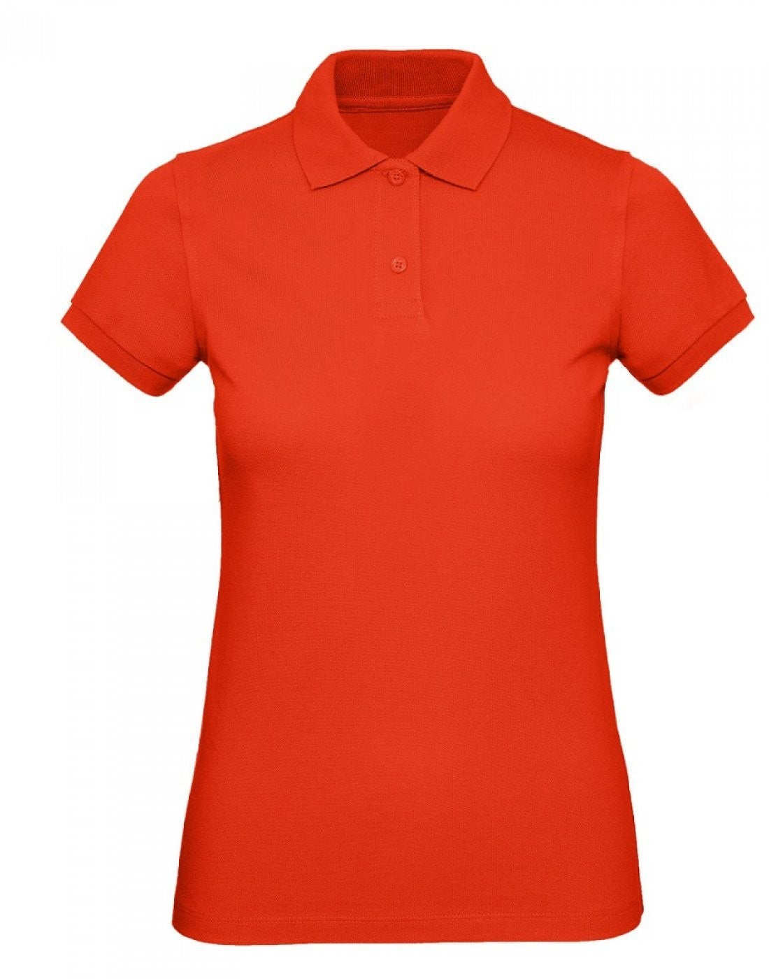 Ladies Inspire Organic Polo | FIRE RED