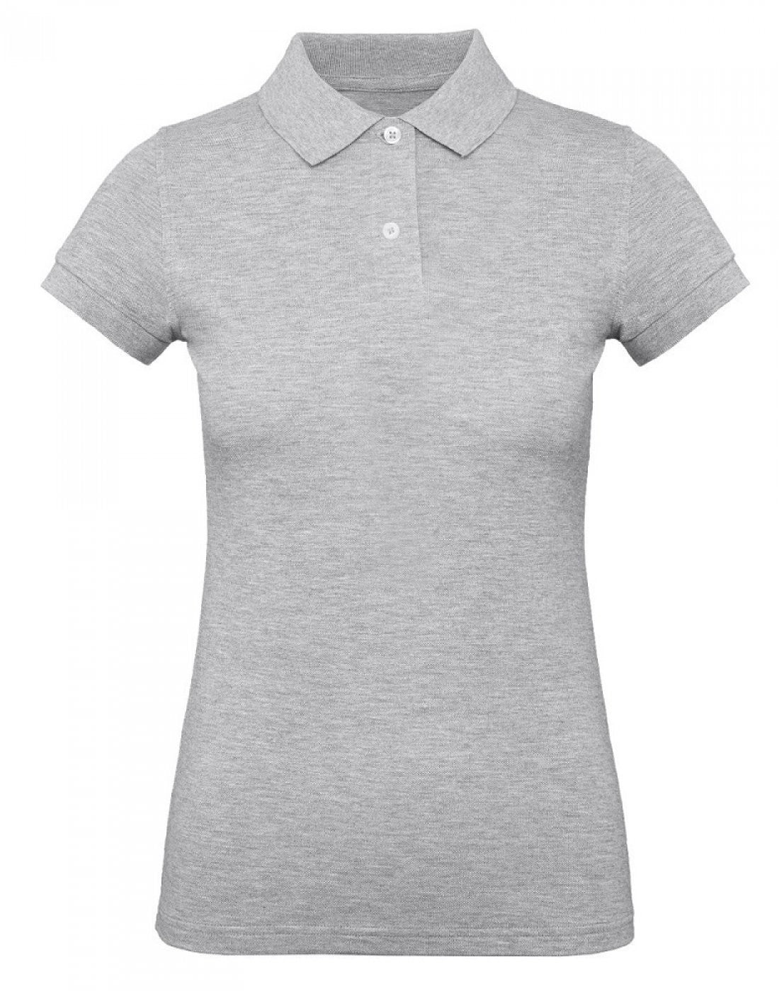 Ladies Inspire Organic Polo | HEATHER GREY