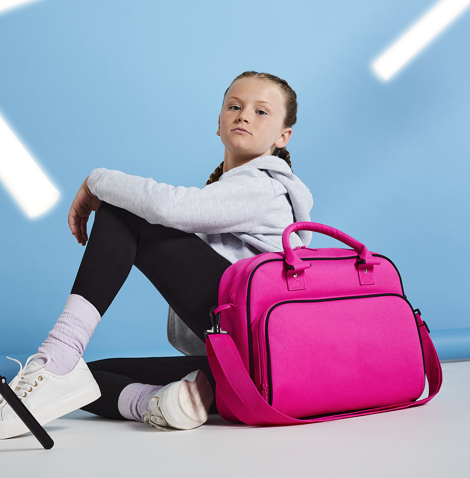 Junior Dance Bag | CLASSIC PINK/LIGHT GREY