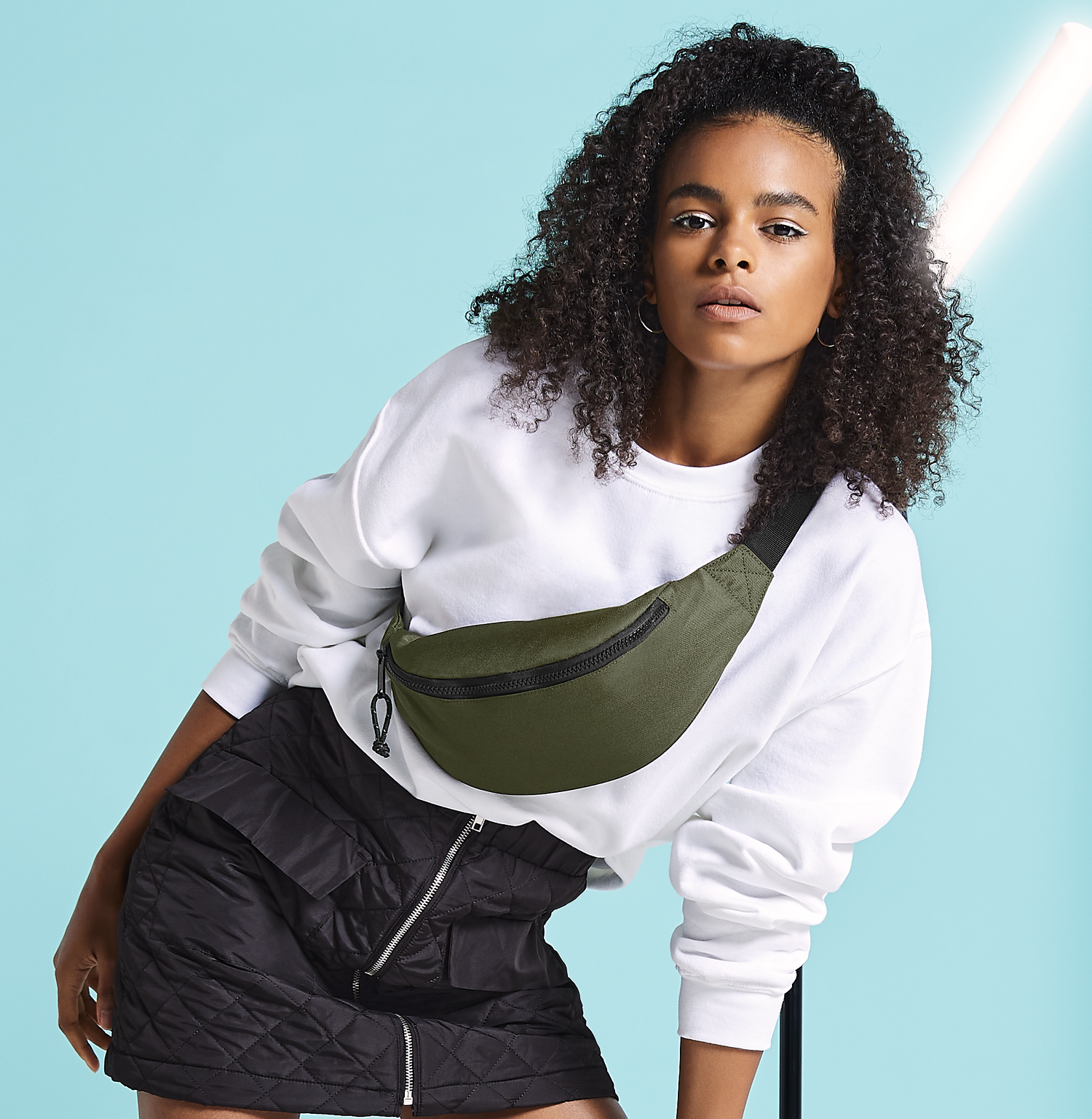 Recycled Belt Bag | BLACK