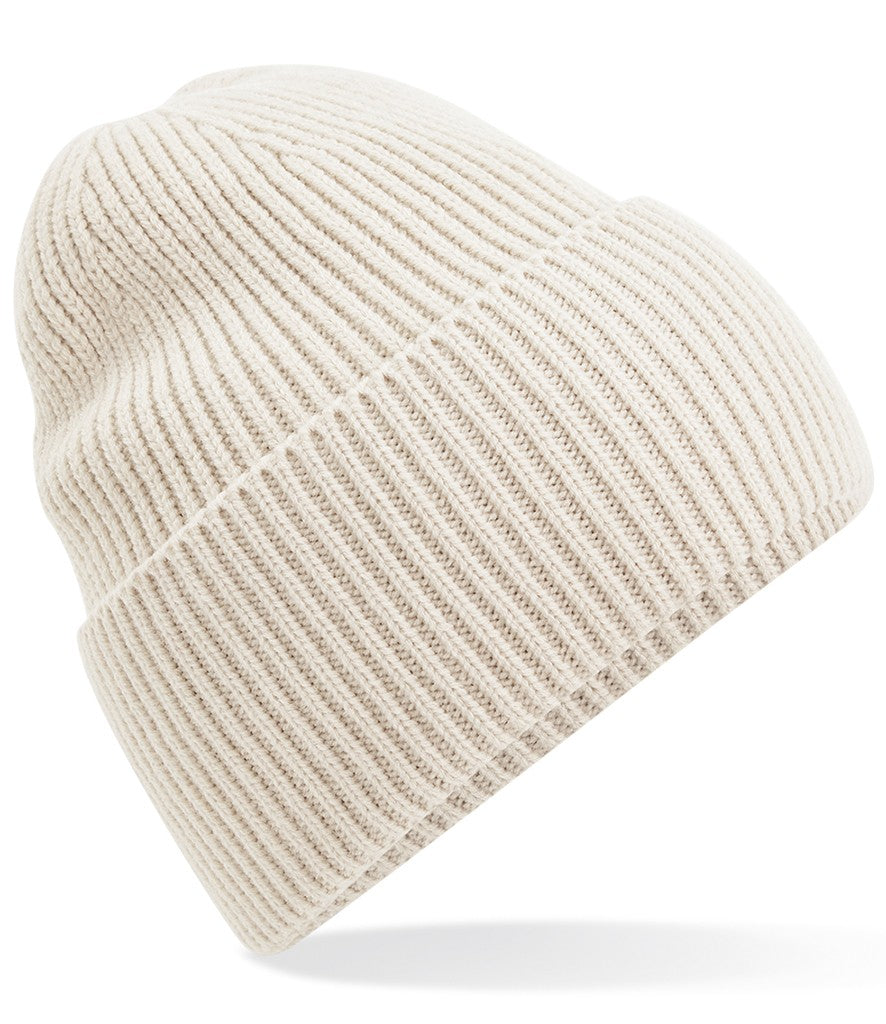 Oversized Cuffed Beanie | OATMEAL