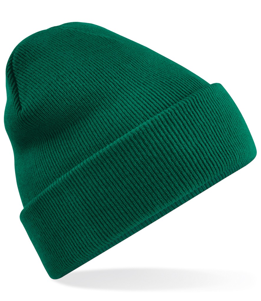 Recycled Original Cuffed Beanie | BOTTLE GREEN