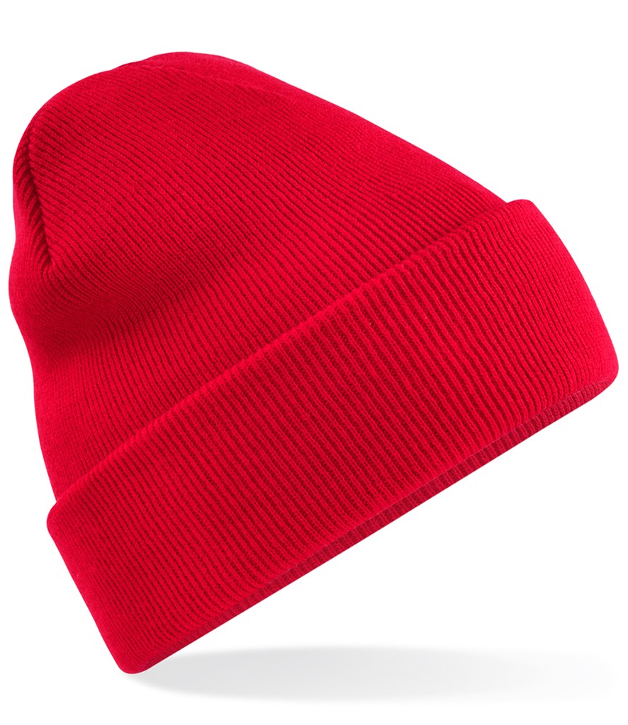 Recycled Original Cuffed Beanie | CLASSIC RED