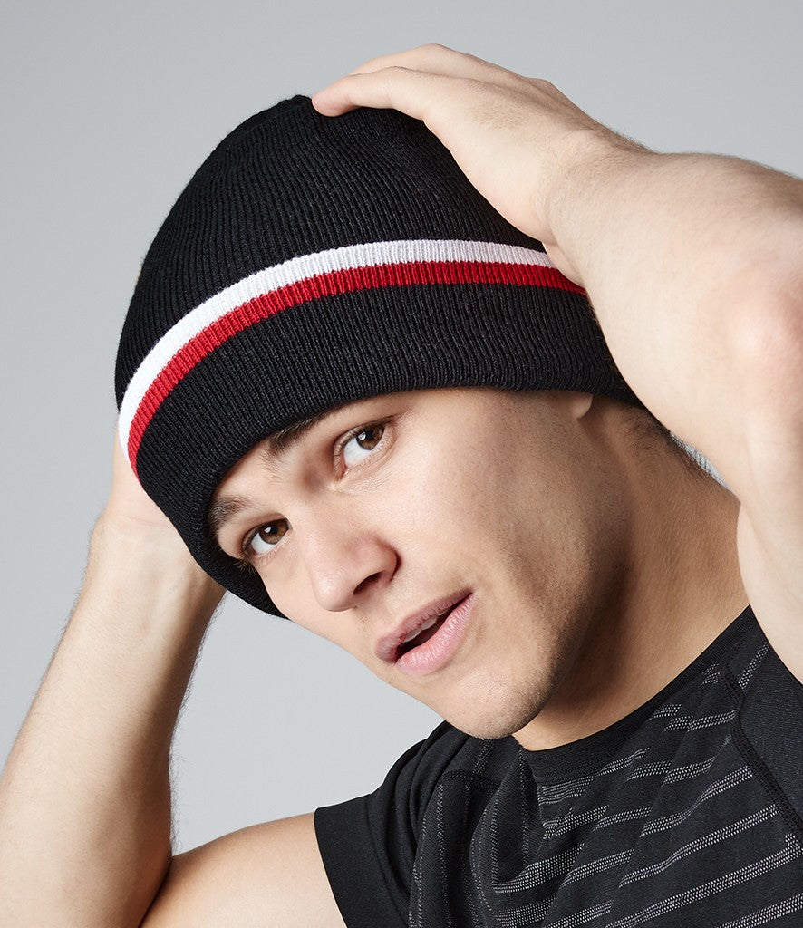 Teamwear Beanie | BLACK/GRAPHITE GREY/WHITE