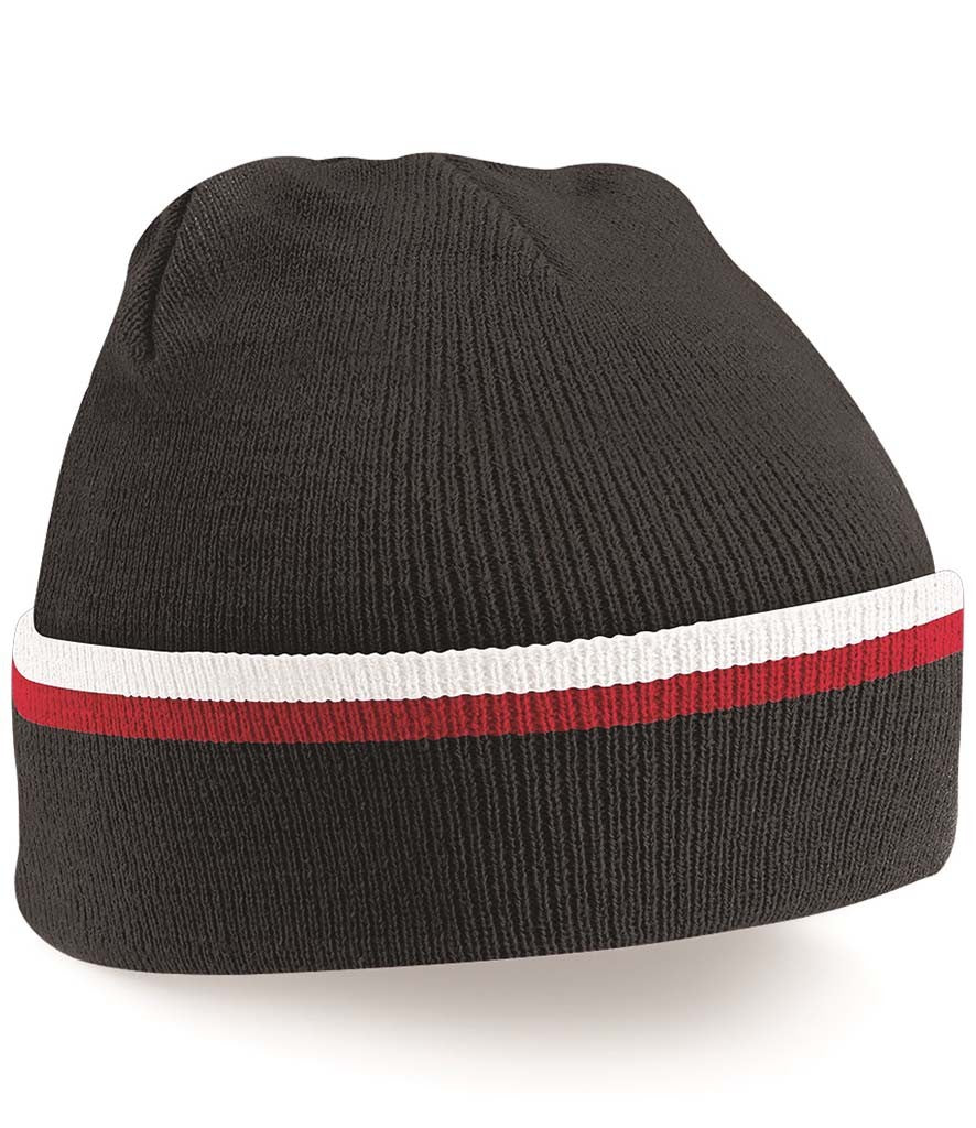 Teamwear Beanie | BLACK/CLASSIC RED/WHITE