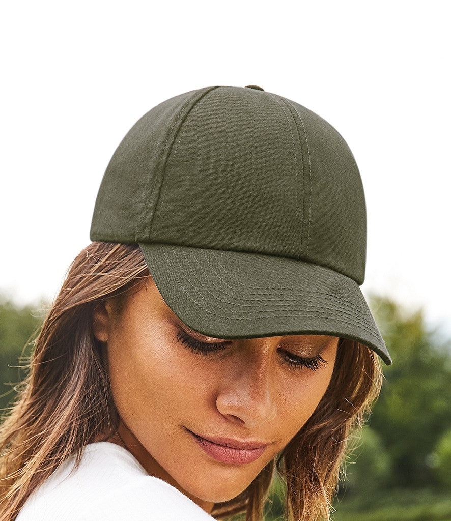 Organic Cotton 6 Panel Cap | SAND