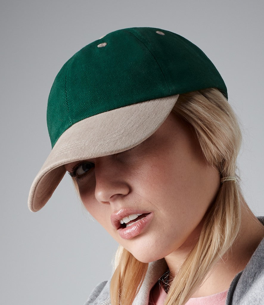 Low Profile Heavy Brushed Cotton Cap | WHITE