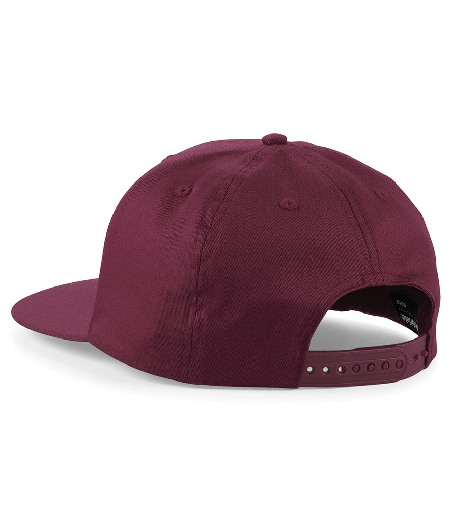 5 Panel Snapback Rapper Cap | FRENCH NAVY