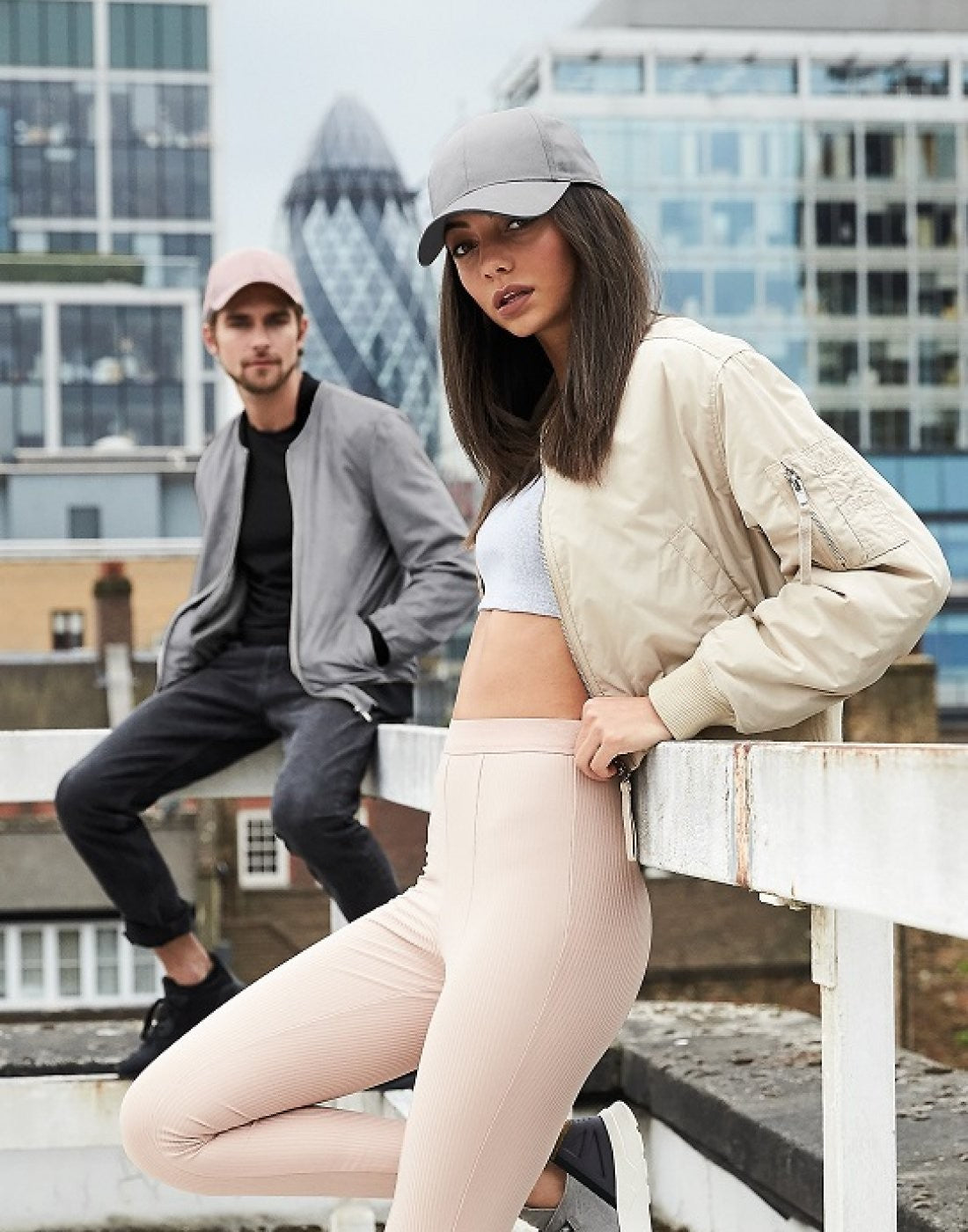 Faux Suede 6 Panel Cap | LIGHT GREY